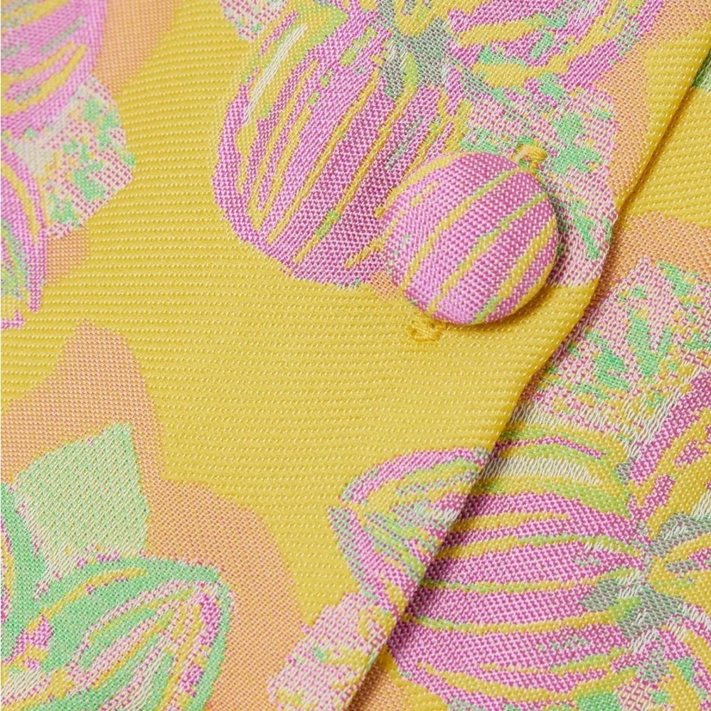 Jasper floral-jacquard blouse - Picture 6 of 12